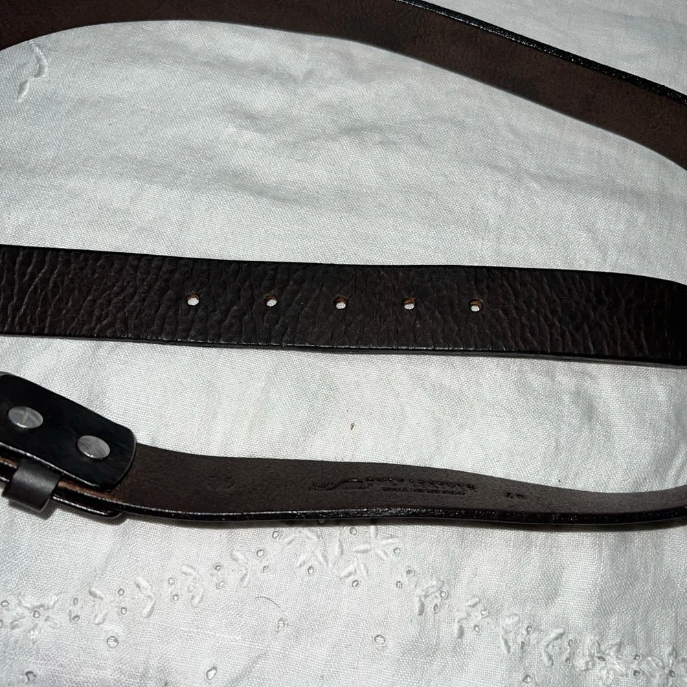 Men's Brown Leather‎ Belt